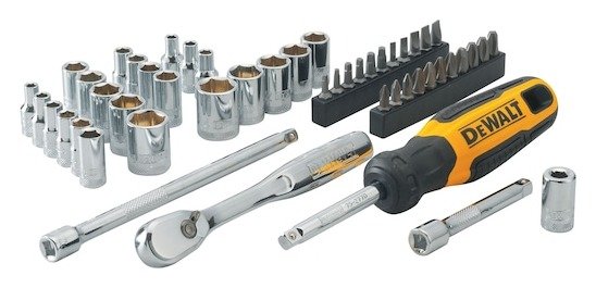 1/4 in. Metric/Inch Socket Set (50 pc.)