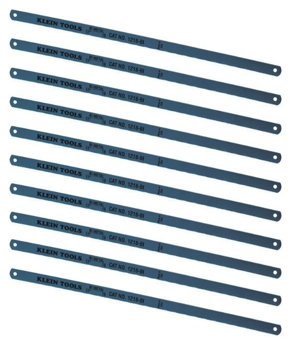 12 in 18 TPI Bi-Metal Hacksaw Blade (10 PK)