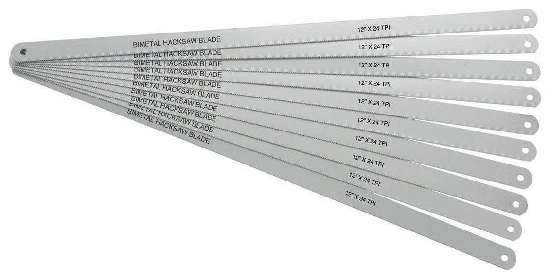 12 in x 24 TPI High Speed Steel Hacksaw Blade