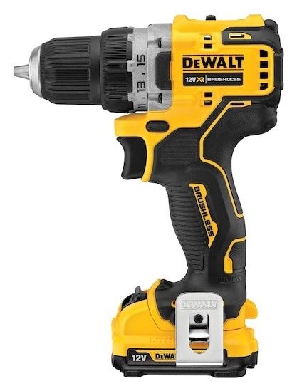 12V XR Brushless Sub-Compact Drill Driver - 2 X 2Ah Batteries
