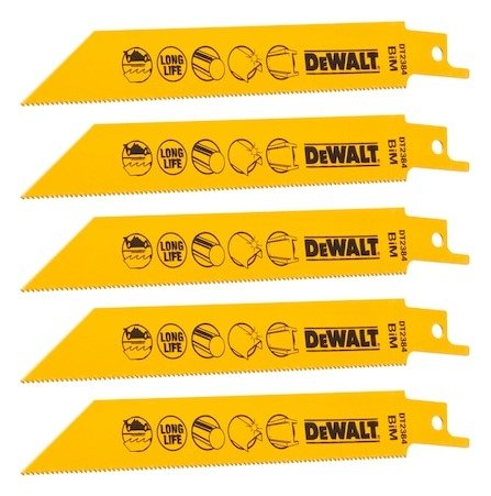 152mm 18 TPI (Metal) Bi-Metal Reciprocating Blade (5 Pk)