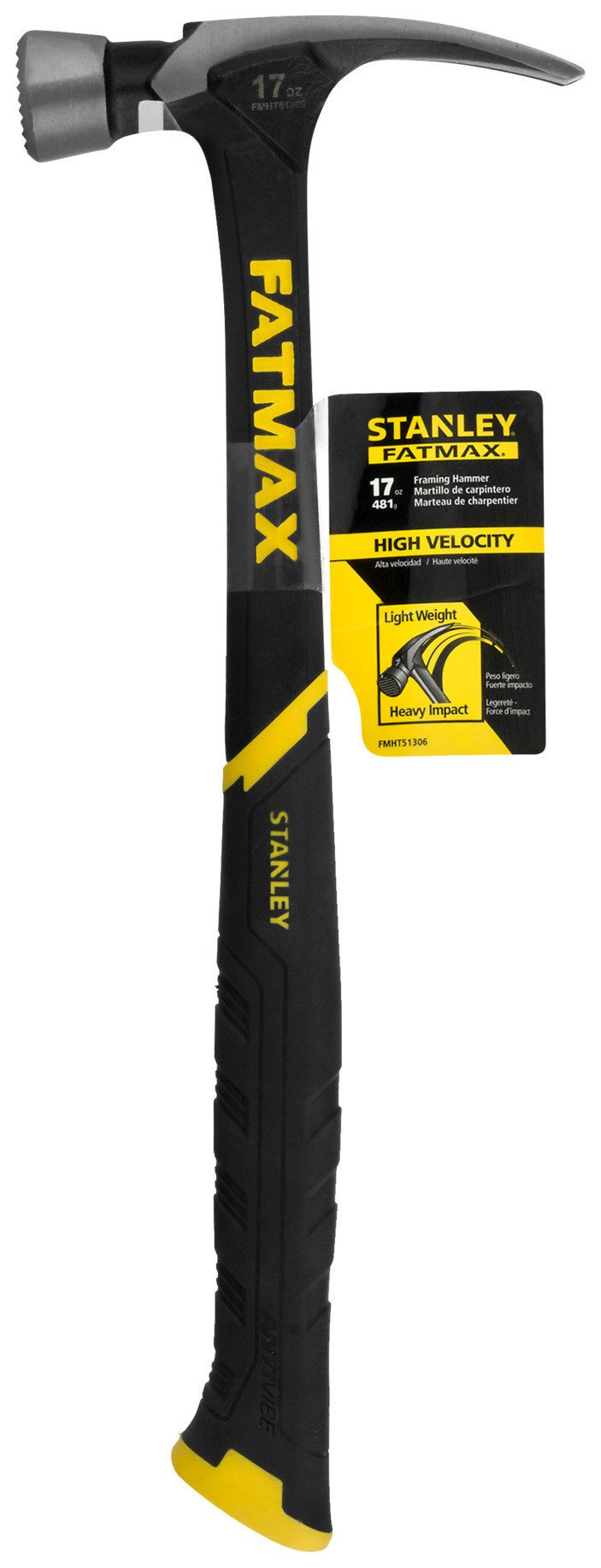 17 oz STANLEY FATMAX High Velocity Hammer