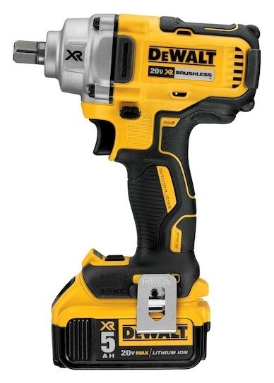 18V XR Brushless 1/2 in. Compact High Torque Impact Wrench - 2 X 5Ah