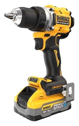 18V XR Brushless Drill Driver - 2 X 5Ah POWERSTACK Batteries