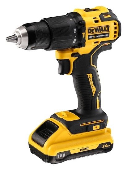 18V XR Brushless Hammer Drill Driver - 2 X 2Ah Batteries