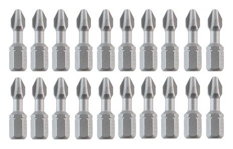 25mm PH2 Screwdriver Bit (20 pc.)