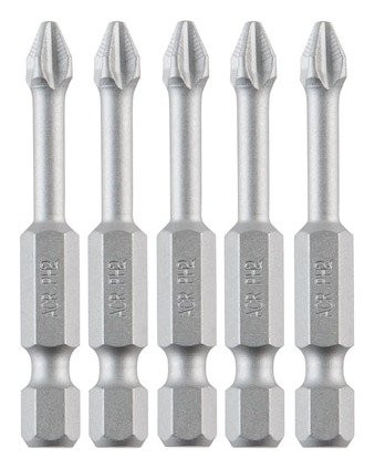 50mm PH2 Screwdriver Bit (5 Pk)