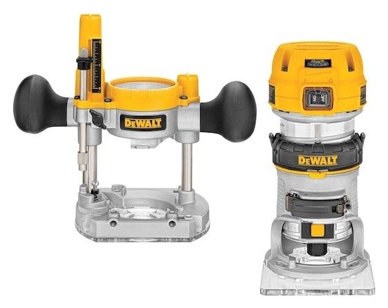 900W 1/4" Plunge &amp; Fixed Base Router