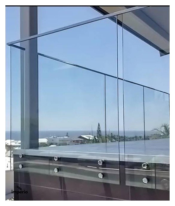 Balcony Glass Railing Tempered 12mm
