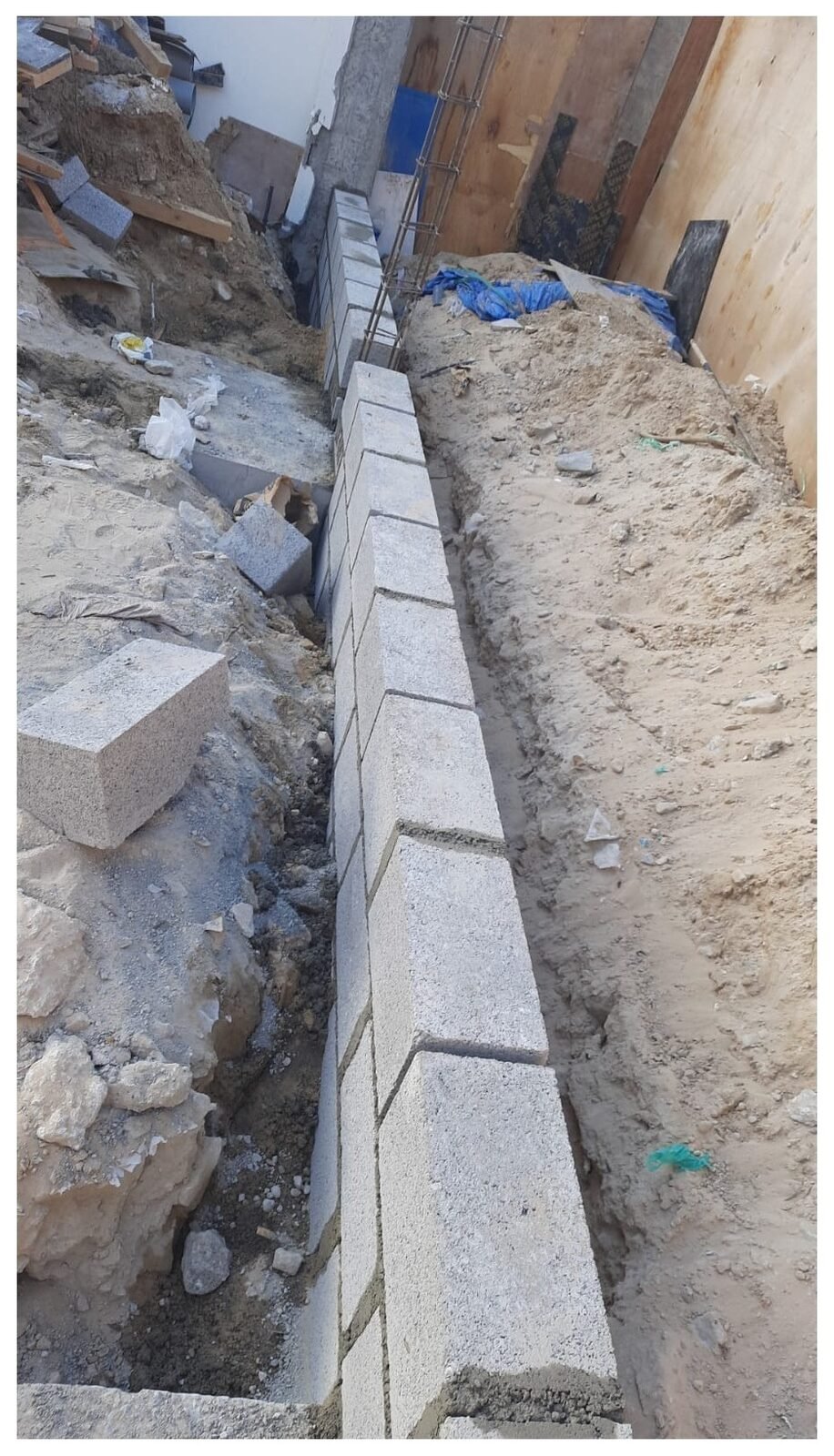 Boundary Wall Blockwork