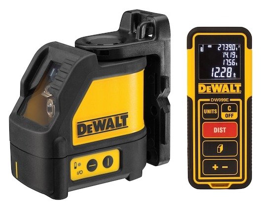 Cross Line Laser Red Beam &amp; LDM Kit