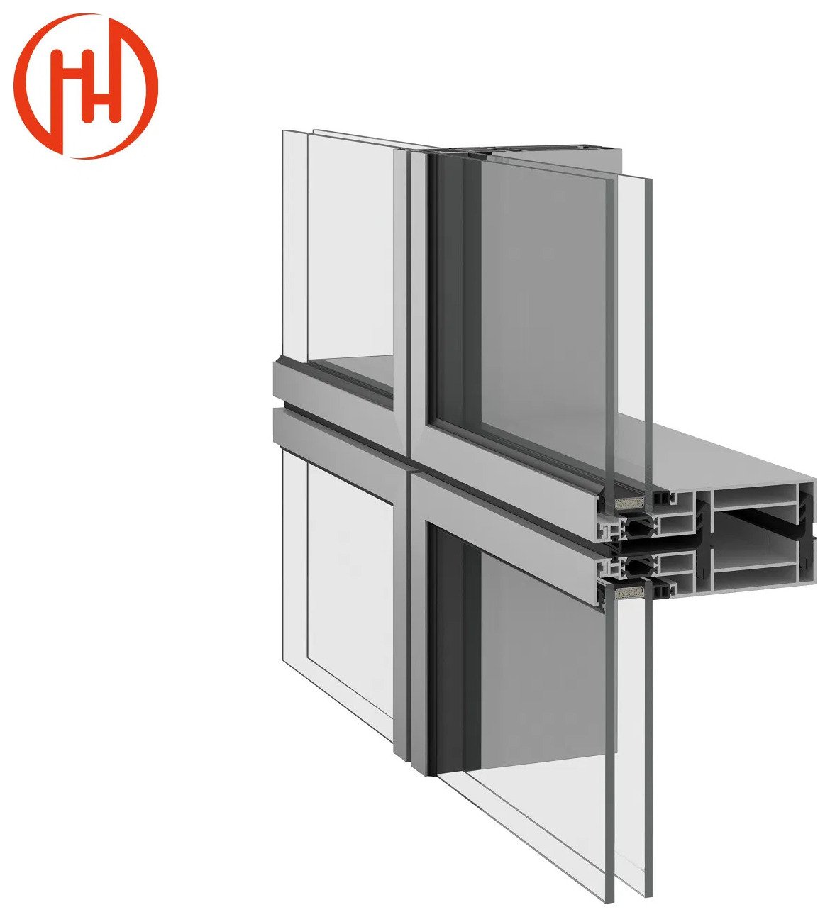 Curtain Wall Aluminum Profile