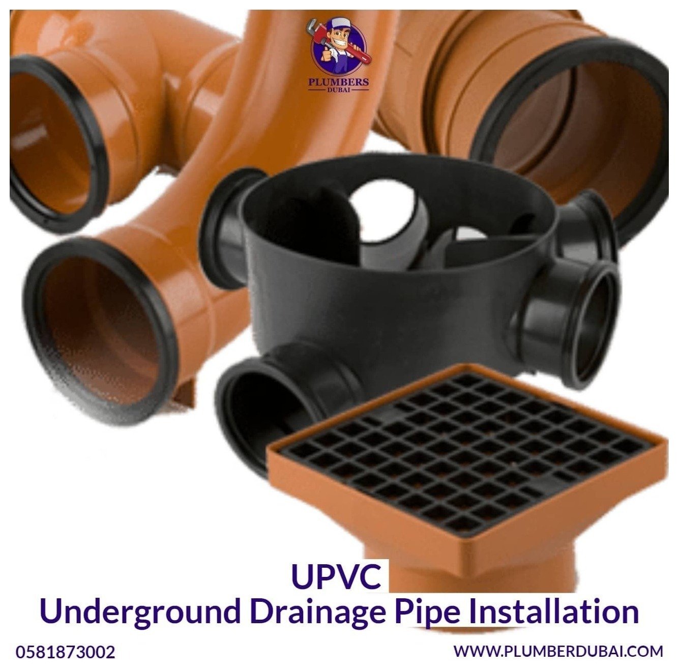 Drainage Pipe UPVC 200mm