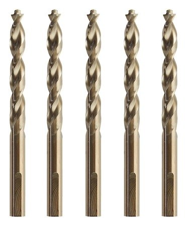 ELITE 12mm x 151mm HSS-E Cobalt Alloy Steel Metal Drill Bit (5 Pk)