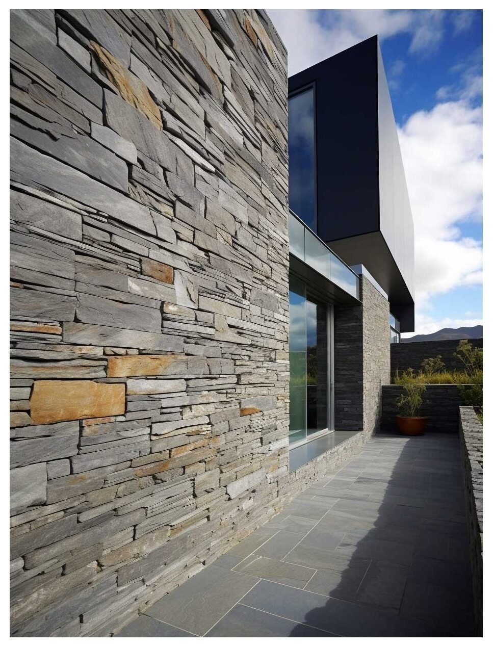 External Cladding Stone Natural