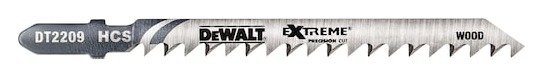 EXTREME PRECISION 75mm HCS Jigsaw Blade Wood (T101D) (5 Pk)