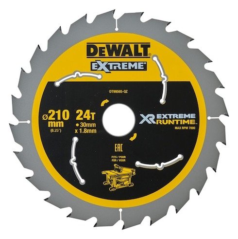 EXTREME RUNTIME 210mm x 30mm 24T Circular Saw Blade