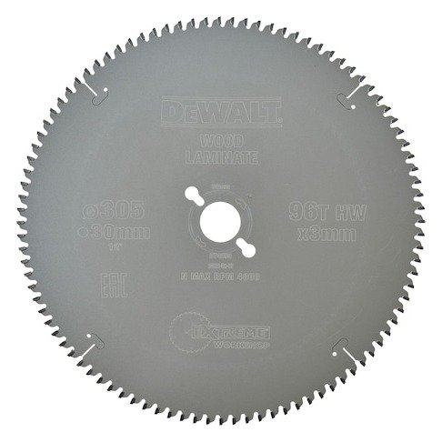 EXTREME WORKSHOP 305mm 96T Circular Saw Blade - 30mm Arbor