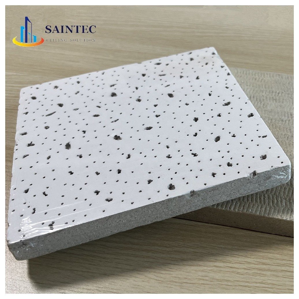 False Ceiling Mineral Fiber Tile 600x600mm