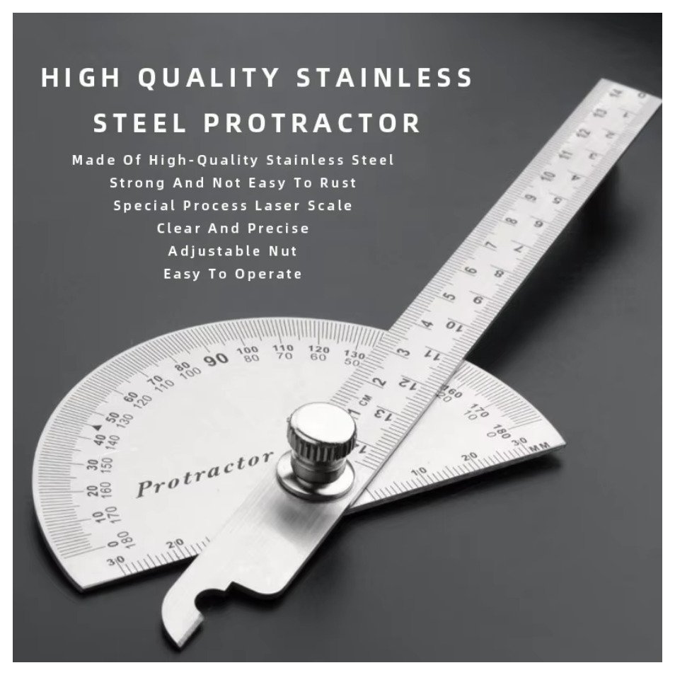 Protractor Stainless Steel