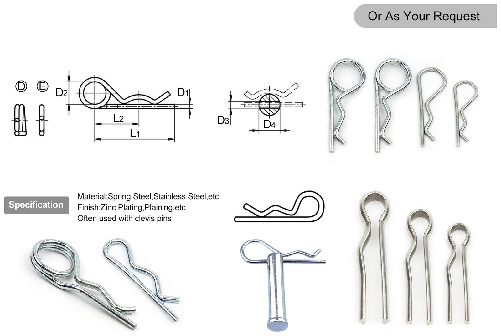 R Clip Pin