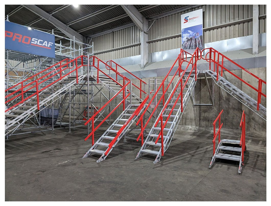 Temporary Staircase Steel