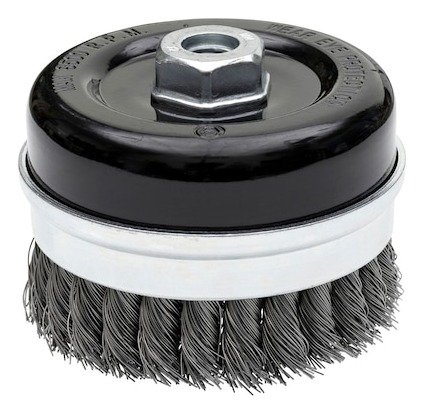 Twist Knot Wire Cup Brush